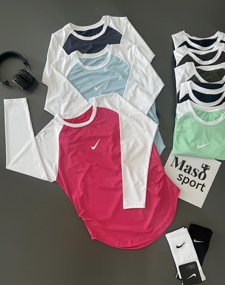 بلوز آستین بلند بغل چین