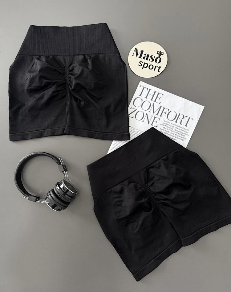 شلوارک سیملس (تک رنگ مشکی)