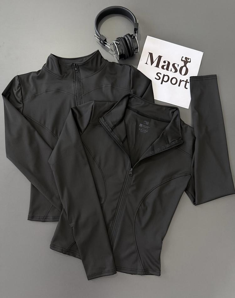 سویشرت ساعت شنی (تک رنگ مشکی)